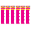 Trend Enterprises Hot Pink Terrific Trimmers®, 39 Feet/Pack, PK6 T91256